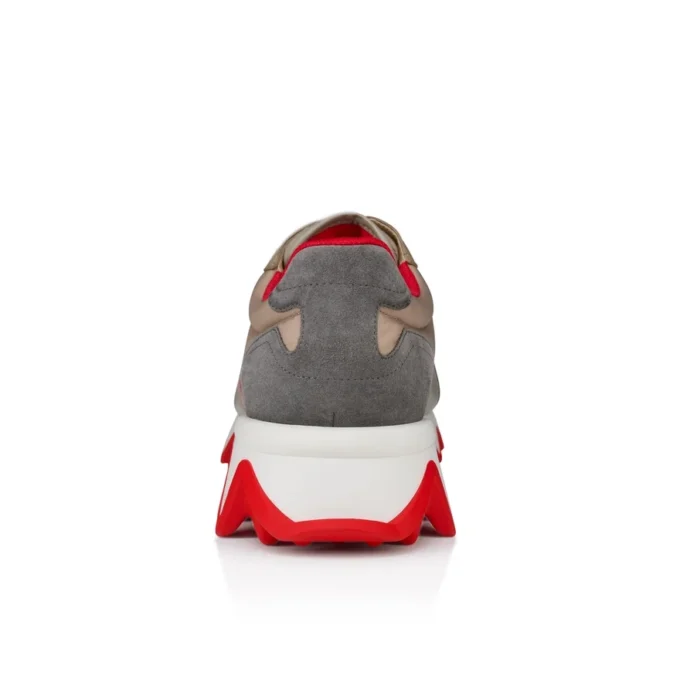 Nastroshark – Running Sneakers – Calf Leather and Fabric – Version Saharienne – Men Nastroshark – Running Sneakers – Calf Leather and Fabric – Version Saharienne – Men