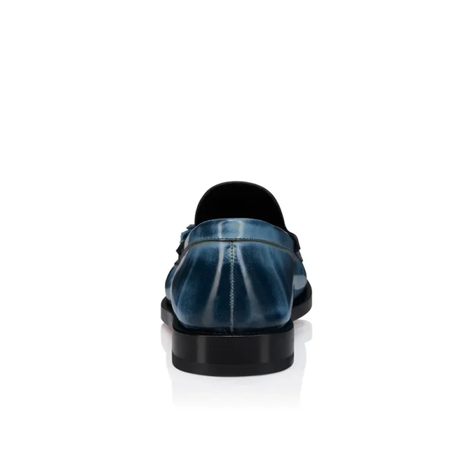 Orlando – Loafers – Brushed Calf Leather – Ceruleo – Men Orlando – Loafers – Brushed Calf Leather – Ceruleo – Men