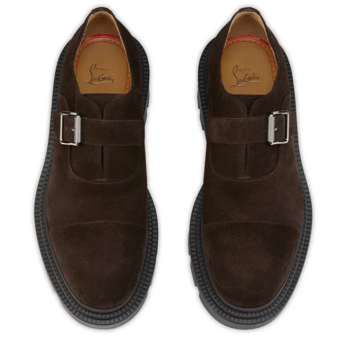 Oxyford College – Monk-Straps – Reversed Calf Leather – Cafa – Men Oxyford College – Monk-Straps – Reversed Calf Leather – Cafa – Men