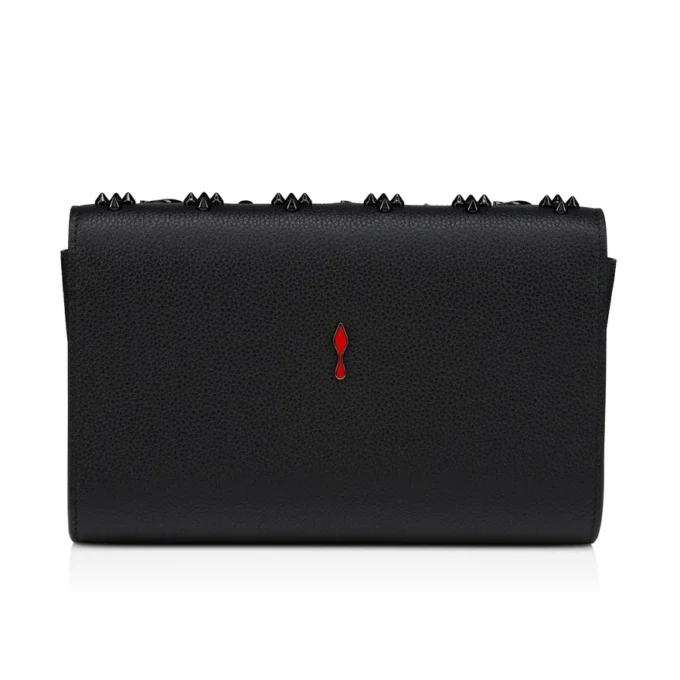 Paloma – Clutch – Grained Calf Leather and Spikes Loubinthesky – Black Paloma – Clutch – Grained Calf Leather and Spikes Loubinthesky – Black