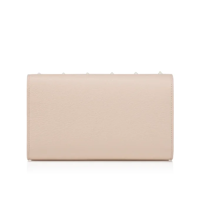 Paloma – Wallet on a Chain – Grained Calf Leather and Spikes Loubinthesky – Leche Paloma – Wallet on a Chain – Grained Calf Leather and Spikes Loubinthesky – Leche