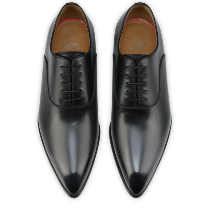 Pelvis – Oxfords – Calf Leather – Black – Men
