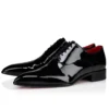 Pelvis – Oxfords – Patent Calf Leather – Black – Men Pelvis – Oxfords – Patent Calf Leather – Black – Men
