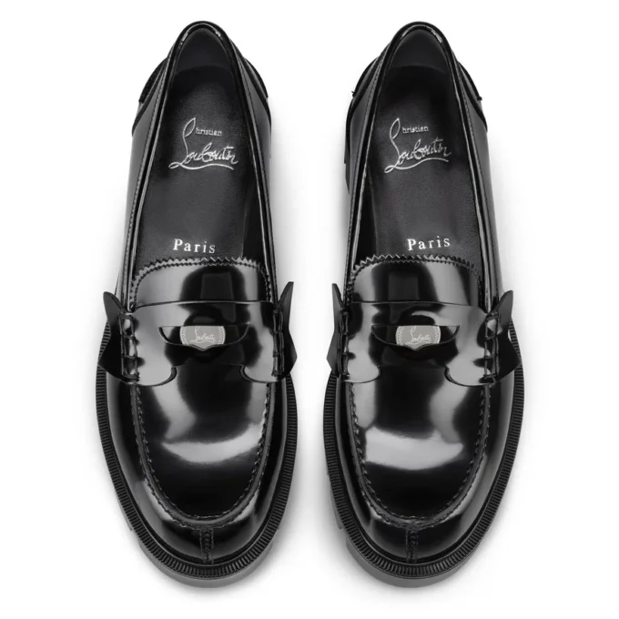 Penny Lug – Loafers – Abrasivato Calf Leather – Black – Women Penny Lug – Loafers – Abrasivato Calf Leather – Black – Women