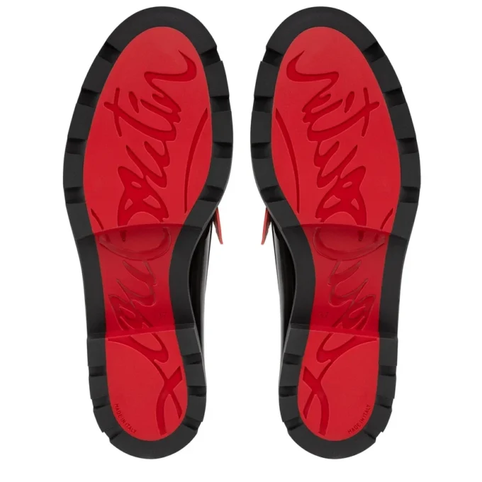 Penny Lug – Loafers – Calf Leather and Patent Leather – Multicolor – Women Penny Lug – Loafers – Calf Leather and Patent Leather – Multicolor – Women