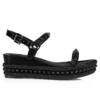Pyraclou – 60 Mm Espadrilles – Patent Calf Leather – Black – Women Pyraclou – 60 Mm Espadrilles – Patent Calf Leather – Black – Women