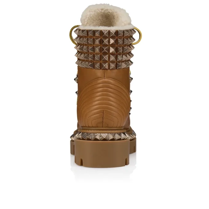 Pyrayeti – Boots – Waxed Calf Leather – Terra – Women