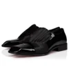 Rahul – Oxfords – Patent Calf Leather and Crepe Satin – Black – Men Rahul – Oxfords – Patent Calf Leather and Crepe Satin – Black – Men