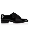 Rahul – Oxfords – Patent Calf Leather and Crepe Satin – Black – Men Rahul – Oxfords – Patent Calf Leather and Crepe Satin – Black – Men