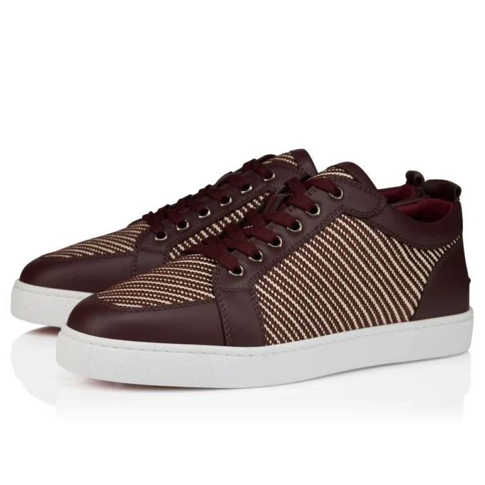 Rantulow – Sneakers – Calf Leather and Twill Weave – Amara – Men
