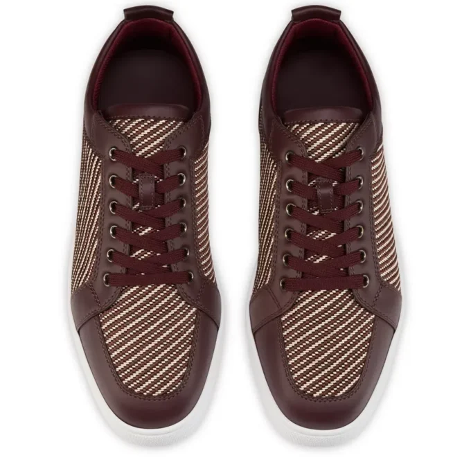 Rantulow – Sneakers – Calf Leather and Twill Weave – Amara – Men
