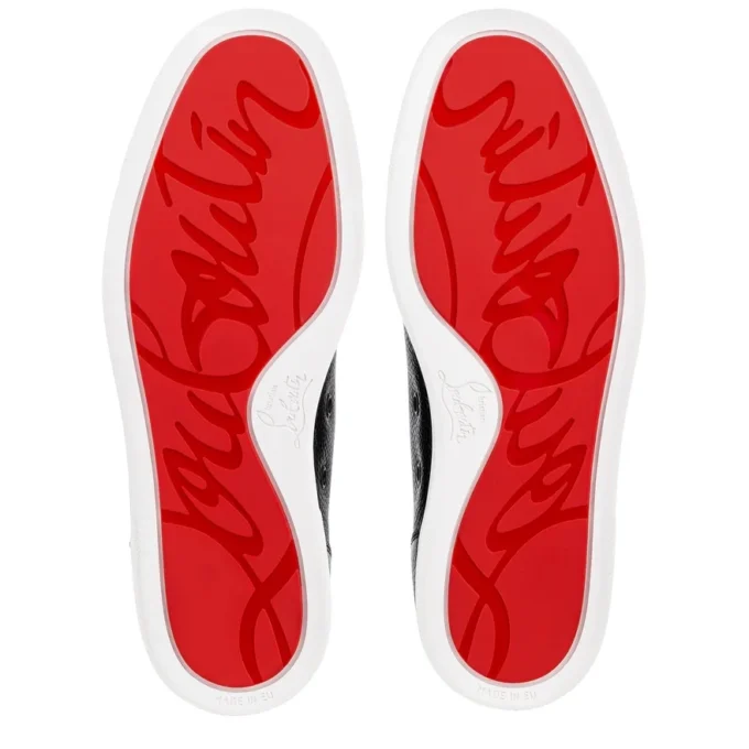 Rantulow – Sneakers – Grained Calf Leather – Black – Men