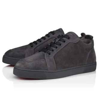 Rantulow – Sneakers – Veau Velours – Smoky – Men