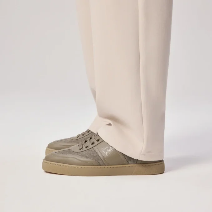 Retero – Sneakers – Calf Leather and Canva – Silex – Men Retero – Sneakers – Calf Leather and Canva – Silex – Men