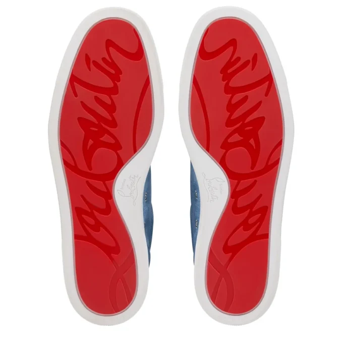 Retero – Sneakers – Calf Leather and Canvas – Ceruleo – Men Retero – Sneakers – Calf Leather and Canvas – Ceruleo – Men