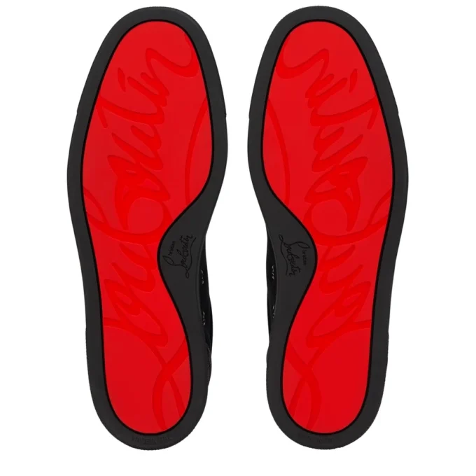 Retero – Sneakers – Grained Calf Leather – Black – Men