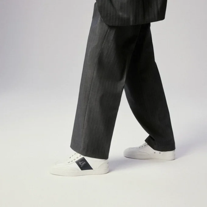 Retero – Sneakers – Grained Calf Leather – Marine – Men Retero – Sneakers – Grained Calf Leather – Marine – Men