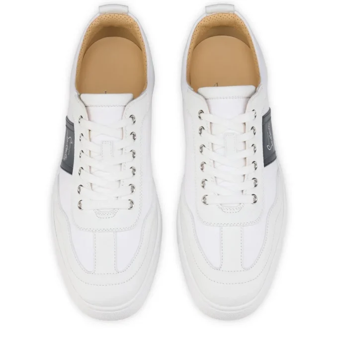 Retero – Sneakers – Grained Calf Leather – Marine – Men Retero – Sneakers – Grained Calf Leather – Marine – Men