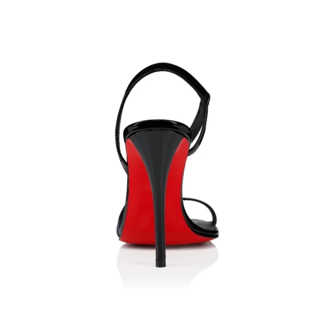 Rosa Z – 100 Mm Sandals – Patent Calf Leather – Black – Women Rosa Z – 100 Mm Sandals – Patent Calf Leather – Black – Women