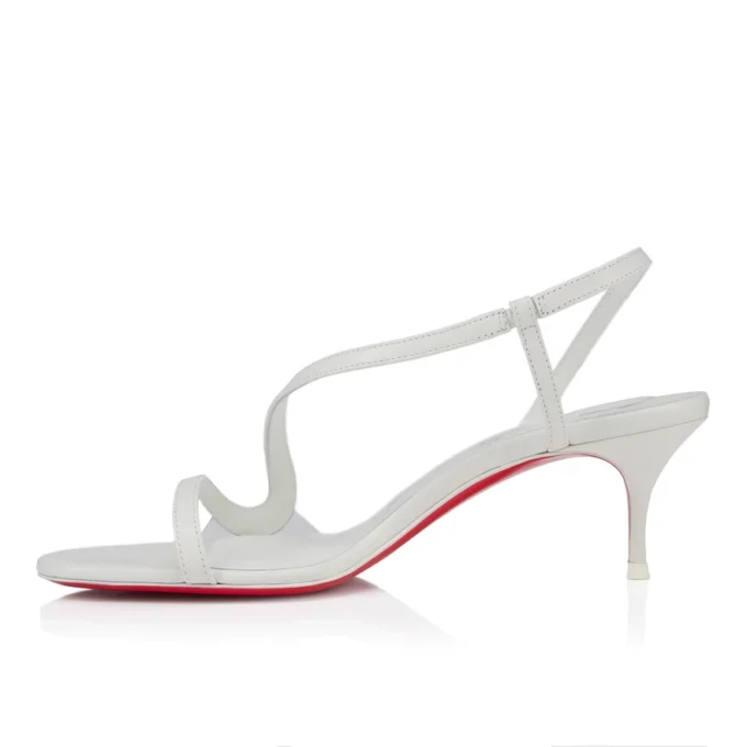 Rosalie – 55 Mm Sandals – Kid Leather – Bianco – Women Rosalie – 55 Mm Sandals – Kid Leather – Bianco – Women