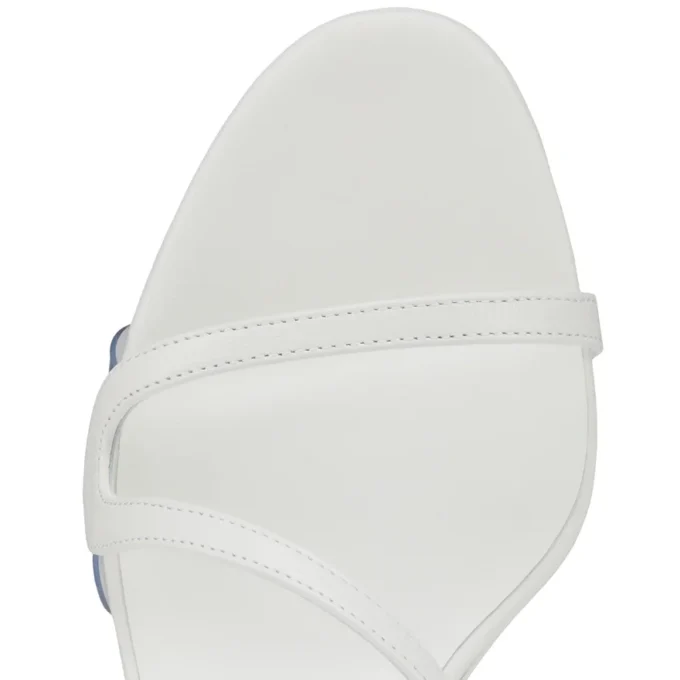 Rosalie – 55 Mm Sandals – Kid Leather – Bianco – Women Rosalie – 55 Mm Sandals – Kid Leather – Bianco – Women