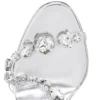 Rosalie Jewel – 100 Mm Sandals – Tpu and Laminated Calf Leather – Crystal – Women Rosalie Jewel – 100 Mm Sandals – Tpu and Laminated Calf Leather – Crystal – Women