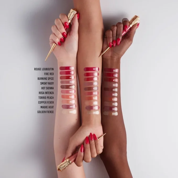 Rouge Stiletto Vinyl Gloss Burning Spice 415V Burning Spice – Christian Louboutin Beauty United States