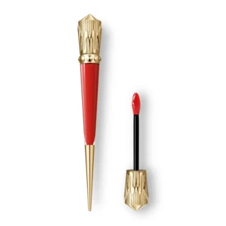 Rouge Stiletto Vinyl Gloss Fire Red 115V Fire Red – Christian Louboutin Beauty United States