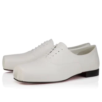 Ruben – Oxfords – Lamb Nappa Leather – Bianco – Men