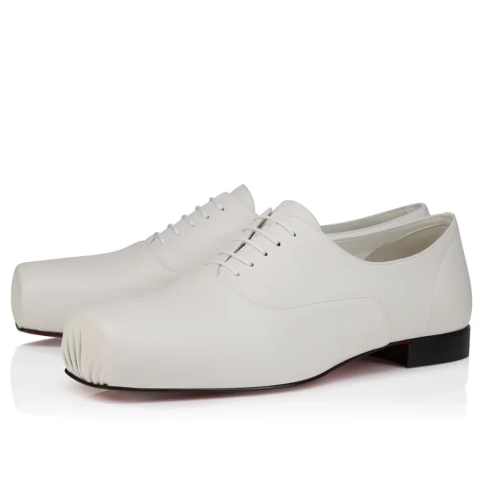 Ruben – Oxfords – Lamb Nappa Leather – Bianco – Men Ruben – Oxfords – Lamb Nappa Leather – Bianco – Men