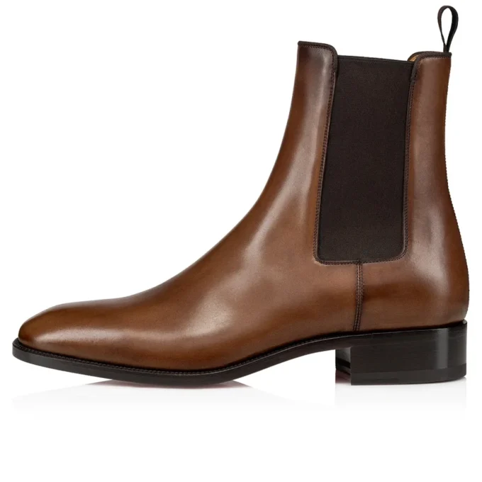 Samson – Boots – Patinated Calf Leather – Havane – Men