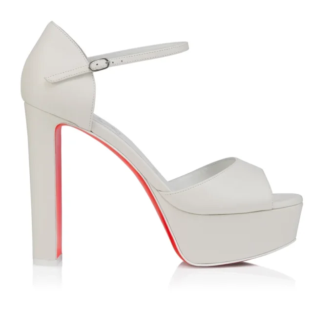 Sandaloo – 130 Mm Strappy Sandals – Lamb Nappa Leather – Bianco – Women Sandaloo – 130 Mm Strappy Sandals – Lamb Nappa Leather – Bianco – Women