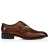 Sartok – Buckle Shoes – Patinated Calf Leather – Havane – Men Sartok – Buckle Shoes – Patinated Calf Leather – Havane – Men