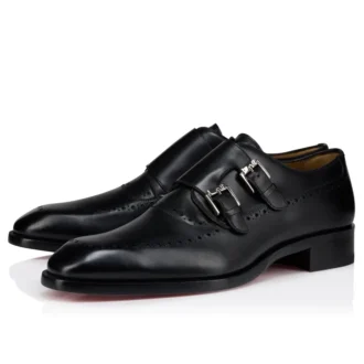 Sartok – Monk-Straps – Calf Leather – Black – Men