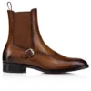 Sartosea – Boots – Patinated Calf Leather – Havane – Men