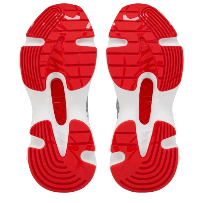 So Flo – Running Sneakers – Laminated Calf Leather – Silver – Women So Flo – Running Sneakers – Laminated Calf Leather – Silver – Women