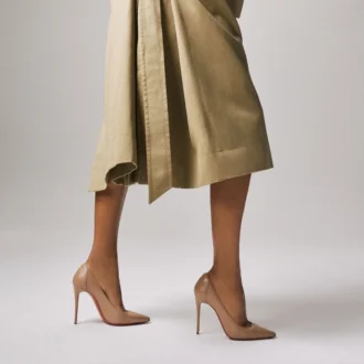 Sporty Kate – 100 Mm Pumps – Lamb Nappa Leather – Blush – Women