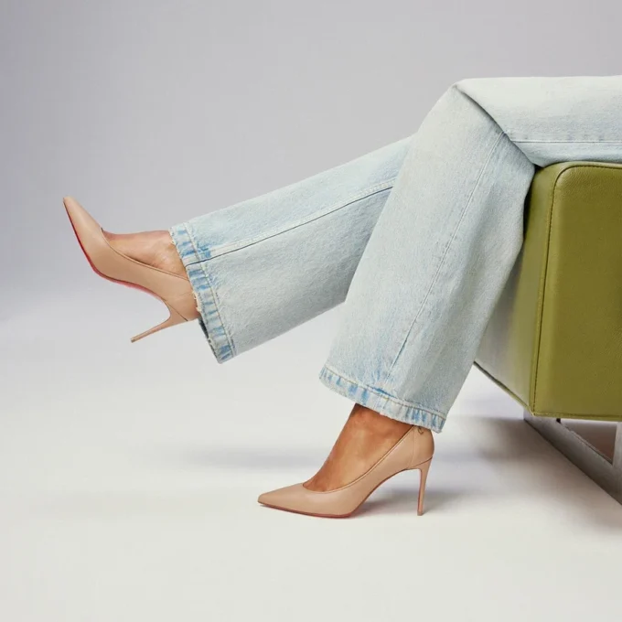 Sporty Kate – 85 Mm Pumps – Lamb Nappa Leather – Blush – Women Sporty Kate – 85 Mm Pumps – Lamb Nappa Leather – Blush – Women