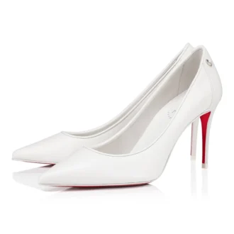 Sporty Kate – 85 Mm Pumps – Nappa Leather – Bianco – Women