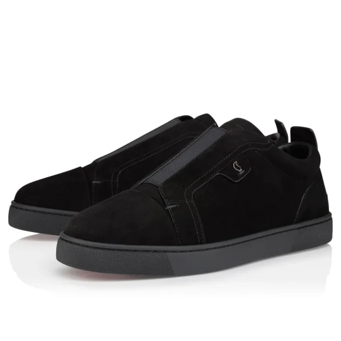 St Louis – Sneakers – Veau Velours – Black – Men St Louis – Sneakers – Veau Velours – Black – Men