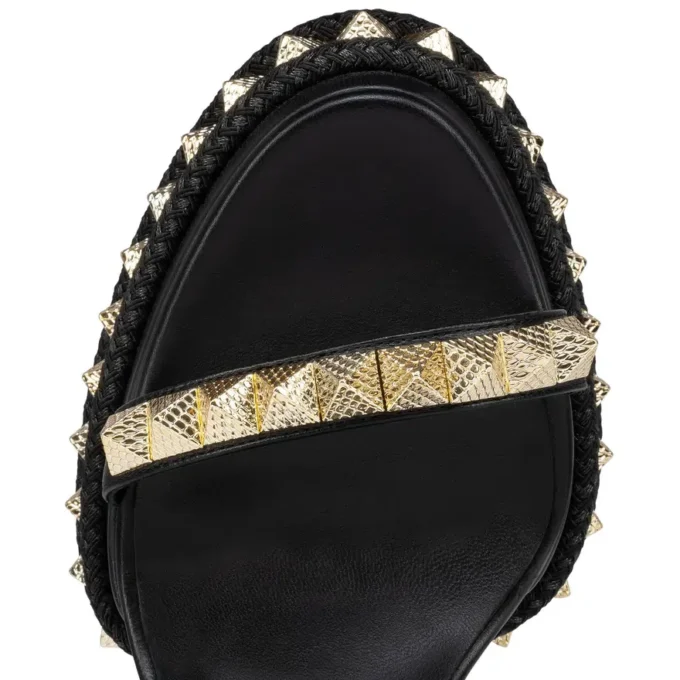 Superaclou – 130 Mm Sandals – Nappa Leather – Black – Women Superaclou – 130 Mm Sandals – Nappa Leather – Black – Women