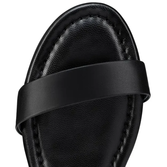 Sweet Jane Sandal – Sandals – Lamb Nappa Leather – Black – Women Sweet Jane Sandal – Sandals – Lamb Nappa Leather – Black – Women
