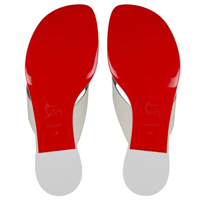 Sweet Janetonga – Thongs – Lamb Nappa Leather – Bianco – Women Sweet Janetonga – Thongs – Lamb Nappa Leather – Bianco – Women