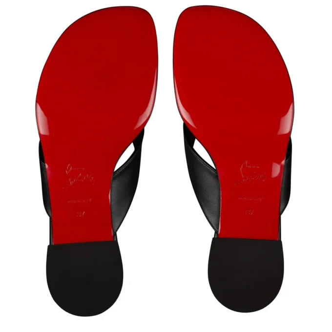 Sweet Janetonga – Thongs – Lamb Nappa Leather – Black – Women Sweet Janetonga – Thongs – Lamb Nappa Leather – Black – Women