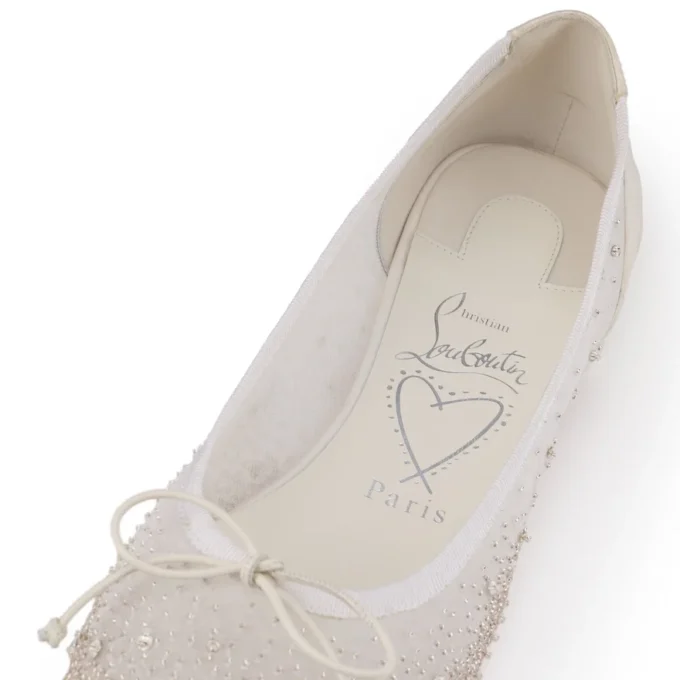 Sweetie Jane Sparkling – Ballerinas – Mesh and Strass – Bianco – Women Sweetie Jane Sparkling – Ballerinas – Mesh and Strass – Bianco – Women