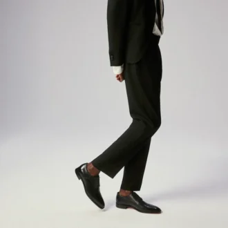 Top 5 – Derbies – Calf Leather – Black – Men