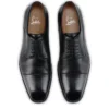 Top 5 – Derbies – Calf Leather – Black – Men