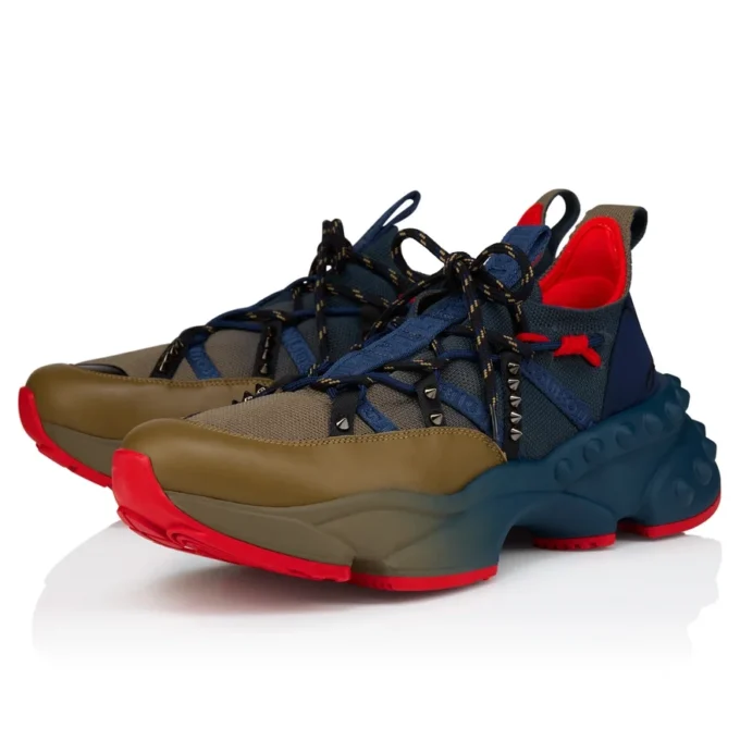 Trailnrun – Running Sneakers – Calf Leather, Neoprene and Mesh – Bronzo – Men Trailnrun – Running Sneakers – Calf Leather, Neoprene and Mesh – Bronzo – Men