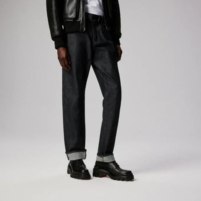 Trott Dune – Derbies – Waxed Calf Leather – Black – Men