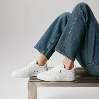 Tutti Rui – Sneakers – Calf Leather – White – Men